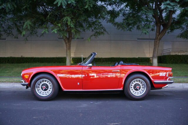 Triumph TR6 Roadster with vintage Judson Supercharger 1972 image number 1