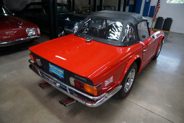 Triumph TR6 Roadster with vintage Judson Supercharger 1972 image number 37