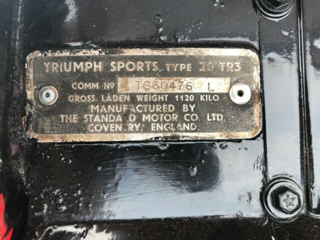 Triumph TR3A 1958 image number 12