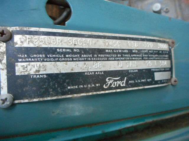 Ford F-100 1956 image number 23