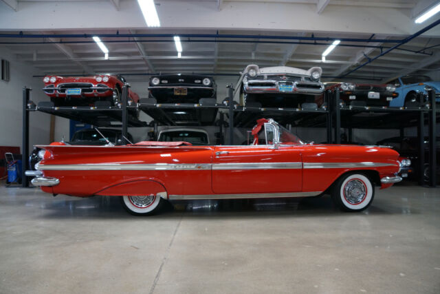 Chevrolet Impala 348 3X2 BBL V8 Convertible 1959 image number 28