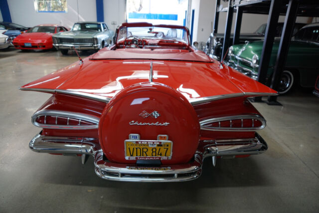 Chevrolet Impala 348 3X2 BBL V8 Convertible 1959 image number 36