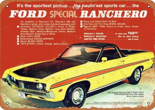 Ford Ranchero 1971 image number 1