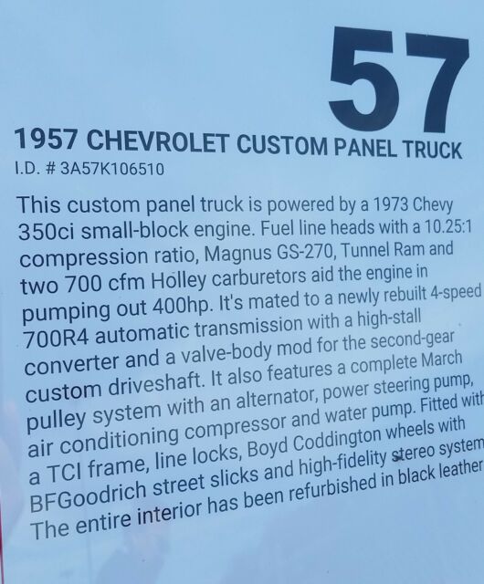 Chevrolet Panel truck 1957 image number 9