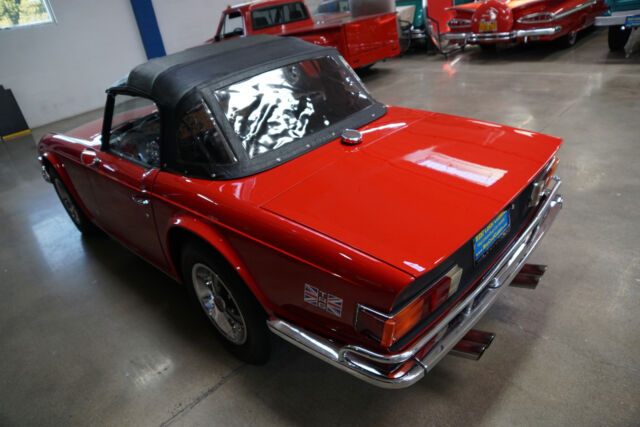 Triumph TR6 Roadster with vintage Judson Supercharger 1972 image number 11