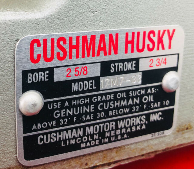 Cushman Utility Cart 1957 image number 28