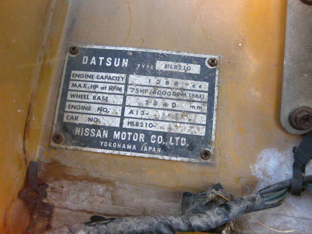 Datsun B210 2 Door 1974 image number 13