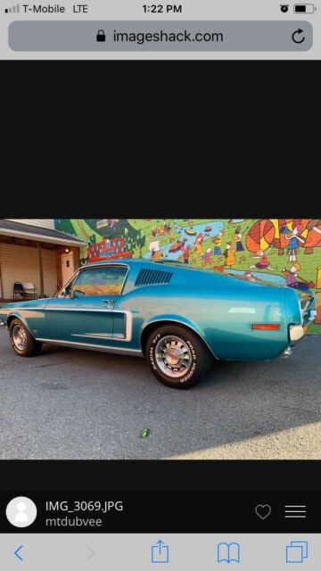 Ford Mustang 1968 image number 15