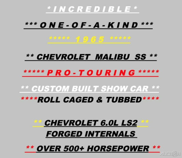 Chevrolet Malibu 1965 image number 1