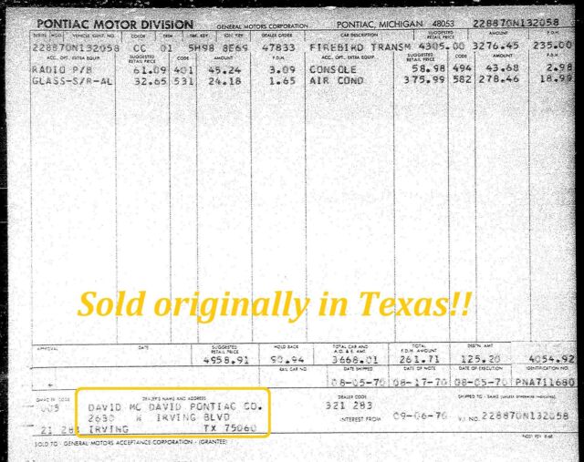 Pontiac Trans Am 1970 image number 22