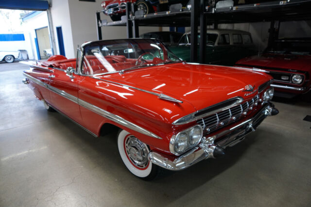 Chevrolet Impala 348 3X2 BBL V8 Convertible 1959 image number 5