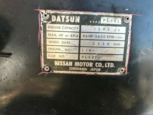 Datsun Pickup 1970 image number 14