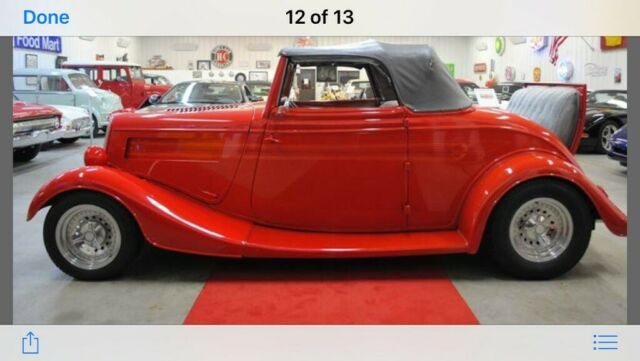 Ford Coupe Convertible 1934 image number 17