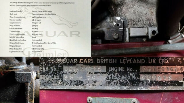 Jaguar E-Type 1973 image number 47