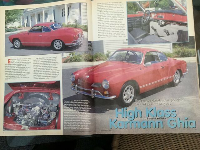 Volkswagen Karmann Ghia 1968 image number 18