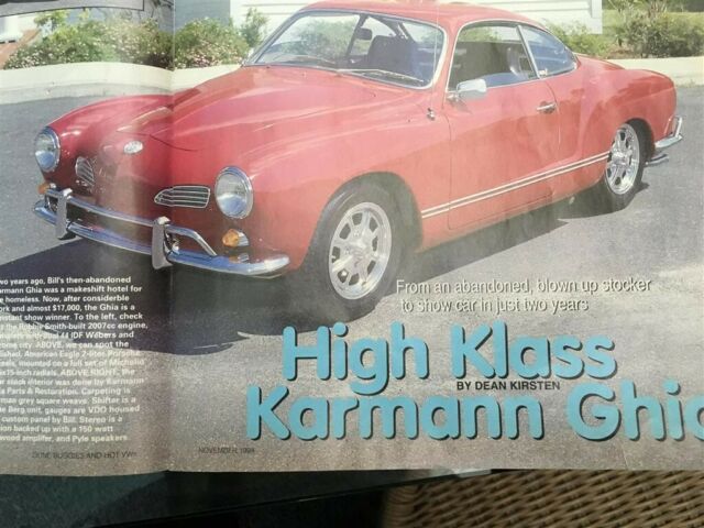 Volkswagen Karmann Ghia 1968 image number 20