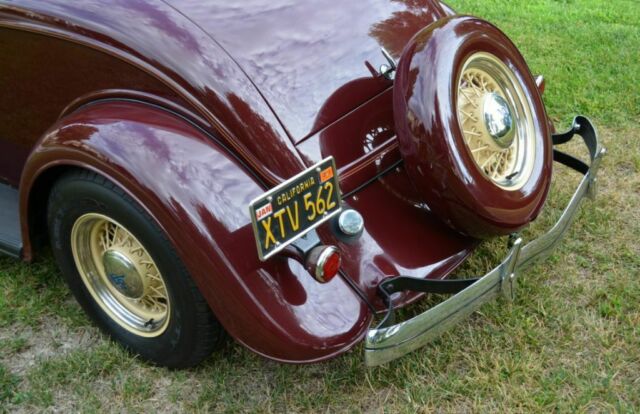 Ford Coupe Custom, Henry Ford 1934 image number 16