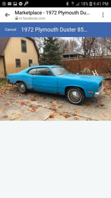 Plymouth Duster 1972 image number 8