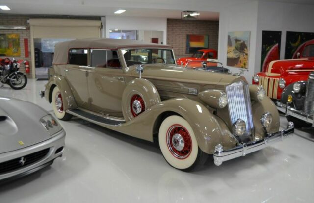 Packard Twelve Model 1408 Convertible Sedan 1936 image number 26