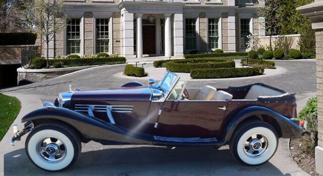 Replica/Kit Makes Mercedes Benz Baron 4 seater 540k 1936 image number 1