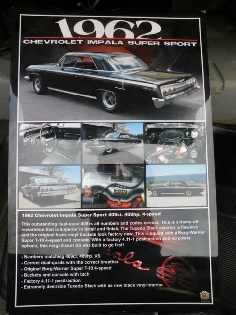 Chevrolet Impala 1962 image number 19