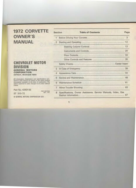 Chevrolet Corvette 1972 image number 23