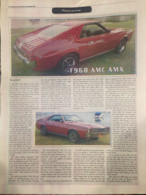 AMC AMX 1968 image number 19