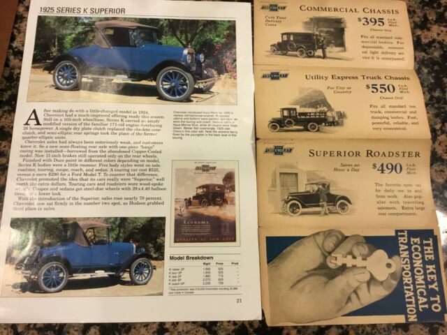 Chevrolet Roadster 1925 image number 44