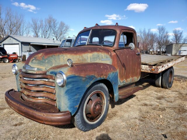 Chevrolet BLUE CHEVY 51 52 53 47 48 49 1950 KANSAS FLATBED 1951 image number 0