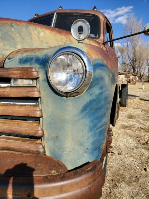 Chevrolet BLUE CHEVY 51 52 53 47 48 49 1950 KANSAS FLATBED 1951 image number 18