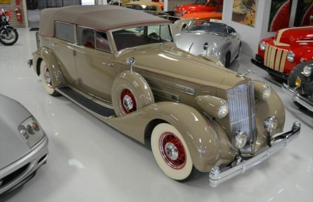 Packard Twelve Model 1408 Convertible Sedan 1936 image number 0