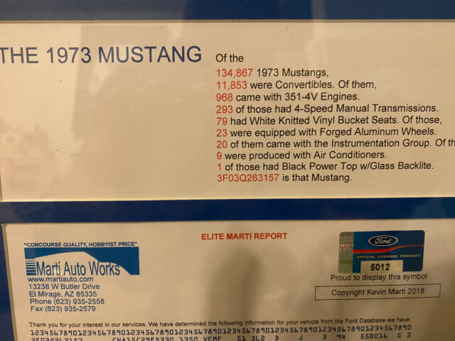 Ford Mustang 1973 image number 47