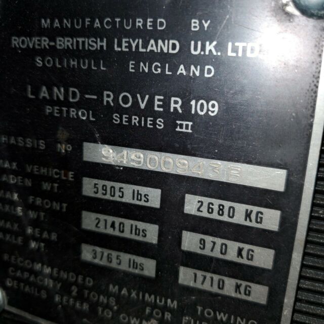 Land Rover Defender 1973 image number 20