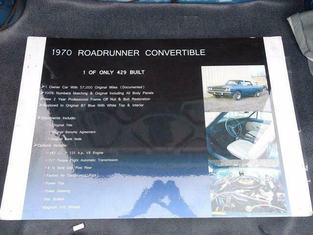 Plymouth Road Runner 1970 image number 23