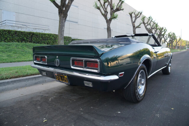 Chevrolet Camaro RS 327 V8 Convertible 1968 image number 42