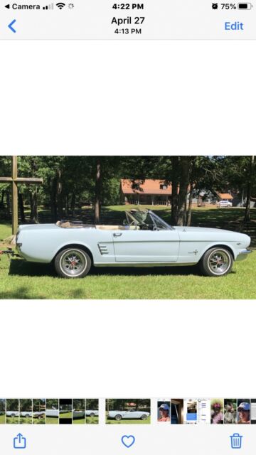 Ford Mustang 1966 image number 1