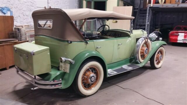 Hupmobile CENTURY EIGHT DUAL COWL PHAETON CONVERTIBLE 1931 image number 5