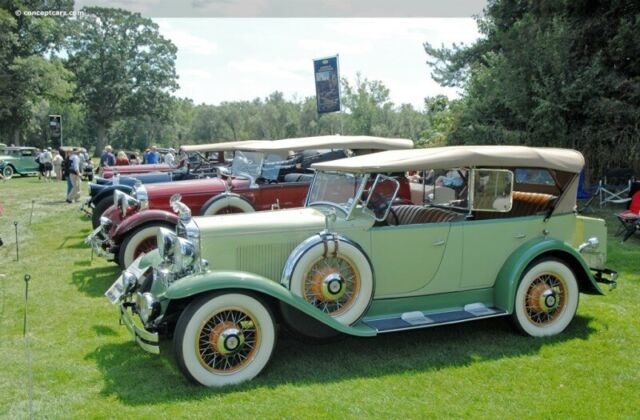 Hupmobile CENTURY EIGHT DUAL COWL PHAETON CONVERTIBLE 1931 image number 7