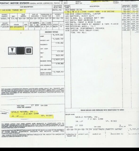 Pontiac Trans Am 1979 image number 20