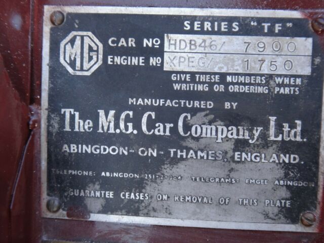 MG T-Series 1955 image number 30