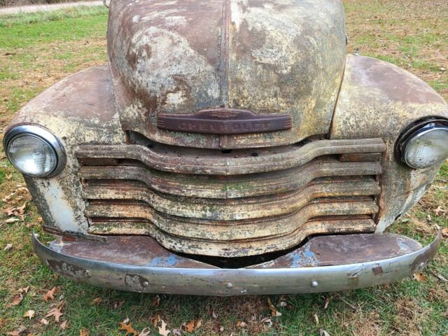 Chevrolet 3100 with 52 Chevy Truckbed Firewood Trailer 1950 image number 23