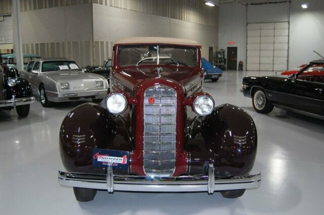 LaSalle Convertible Coupe 1936 image number 1