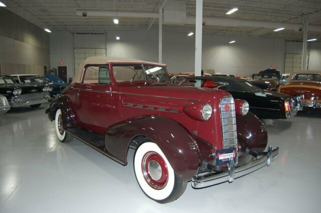 LaSalle Convertible Coupe 1936 image number 5