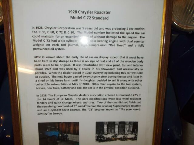 Chrysler Model 72 1928 image number 17