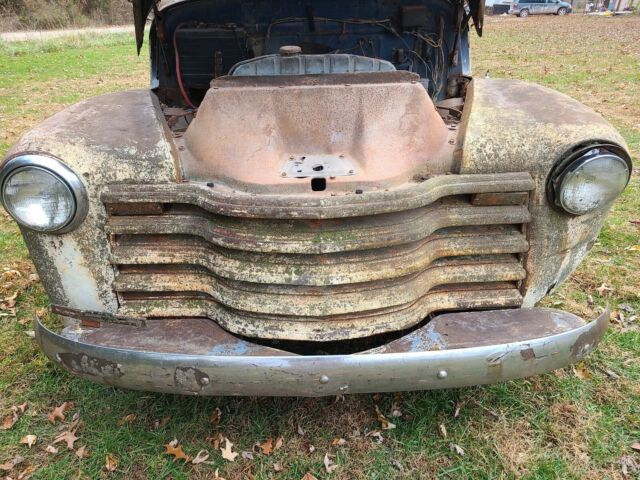 Chevrolet 3100 with 52 Chevy Truckbed Firewood Trailer 1950 image number 19