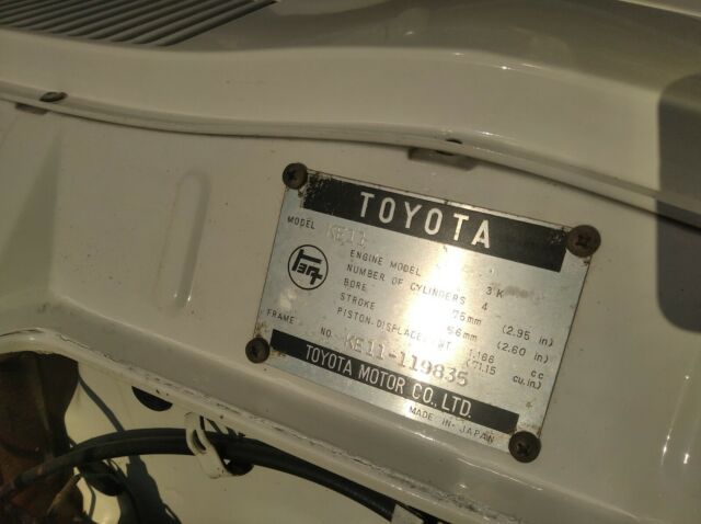 Toyota Corolla 1969 image number 3