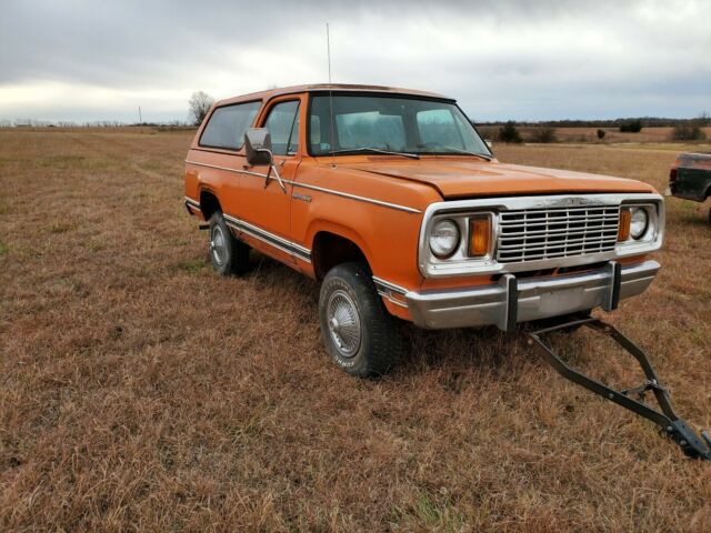 Dodge Ramcharger 1978 image number 0