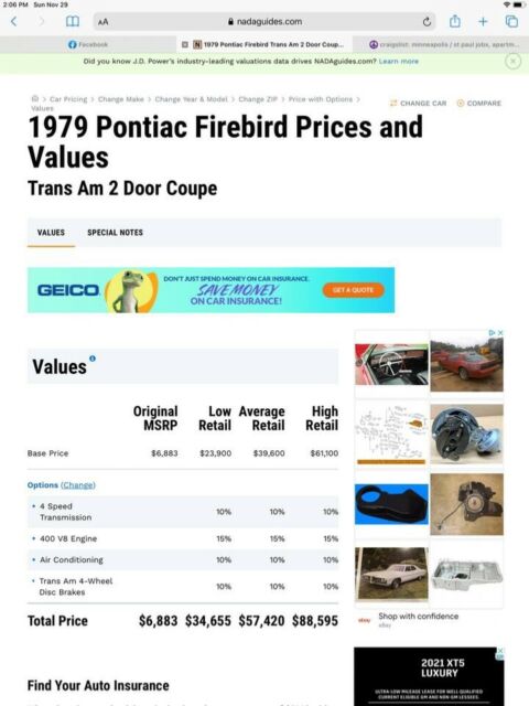 Pontiac Trans Am 1979 image number 8