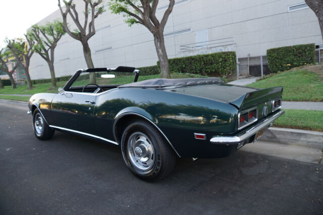 Chevrolet Camaro RS 327 V8 Convertible 1968 image number 13