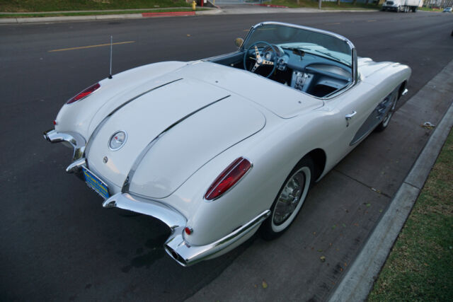 Chevrolet Corvette 283/270HP 2x4V V8 4 spd Convertible 1958 image number 38